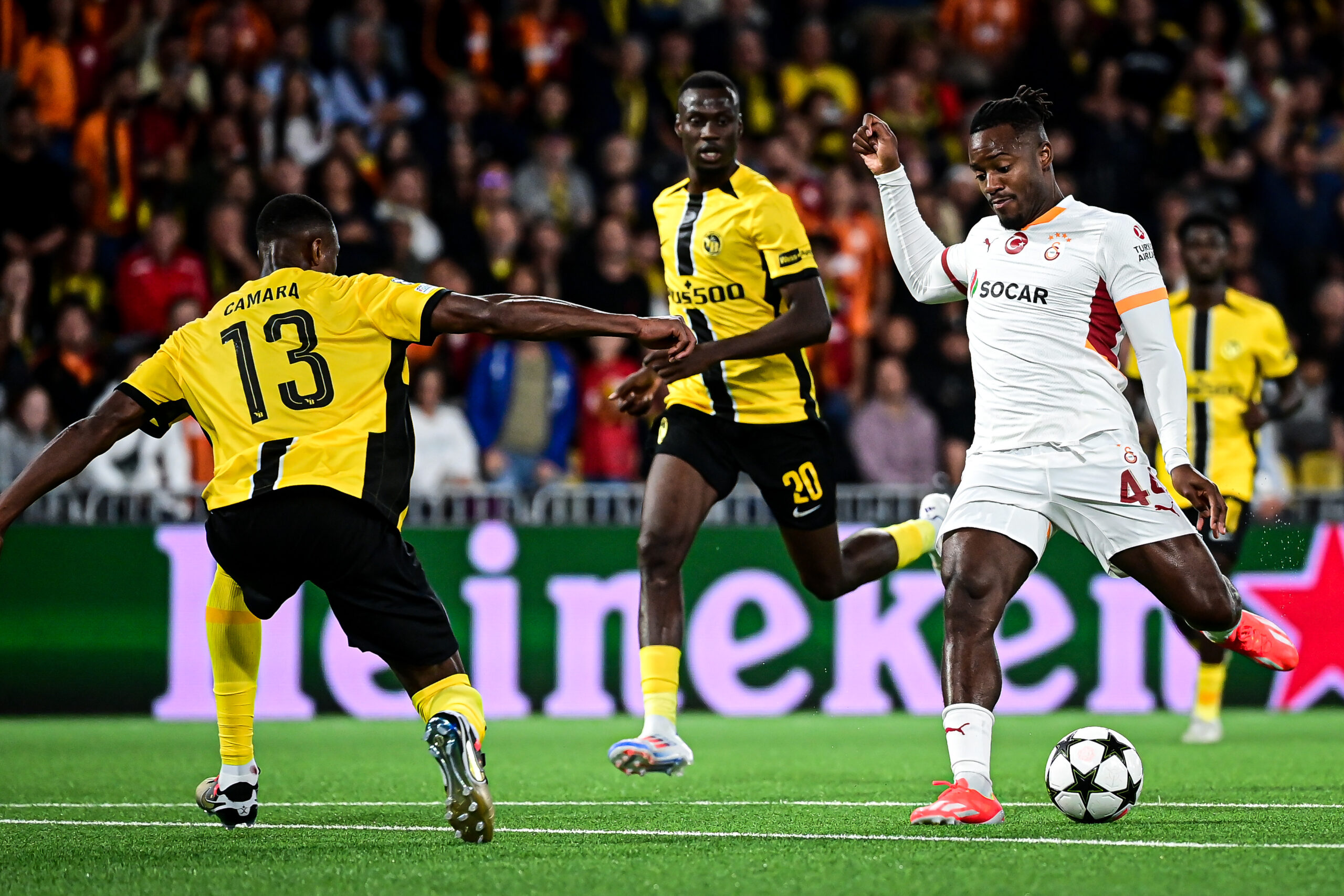 Galatasaray to play with 2 forwards in crucial Young Boys rematch