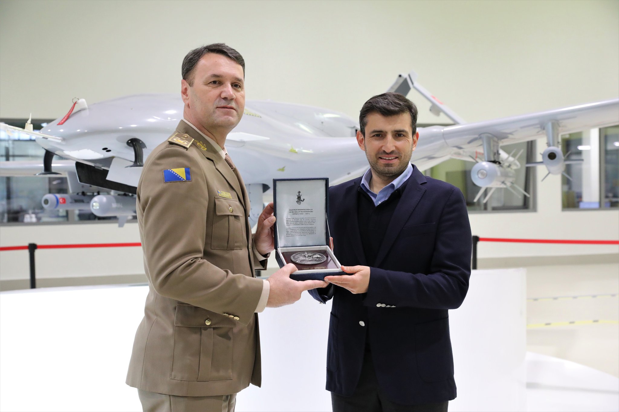 Bosnia finalizes agreement for 6 Bayraktar drones from Türkiye